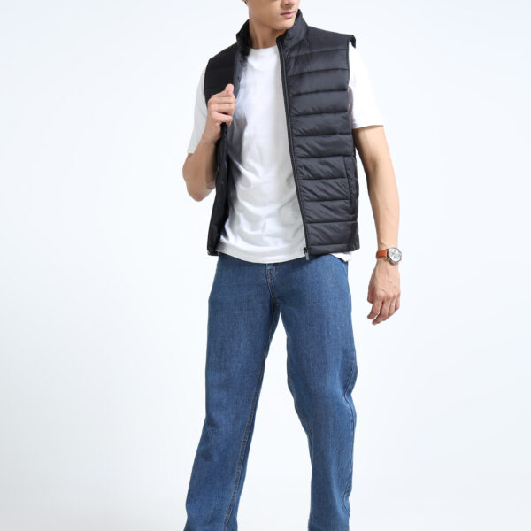 Signature Jacket Sleeveless Bombed