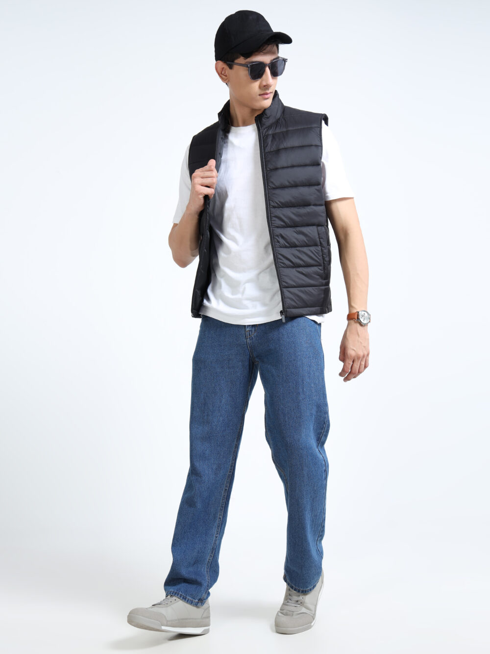 Signature Jacket Sleeveless Bombed