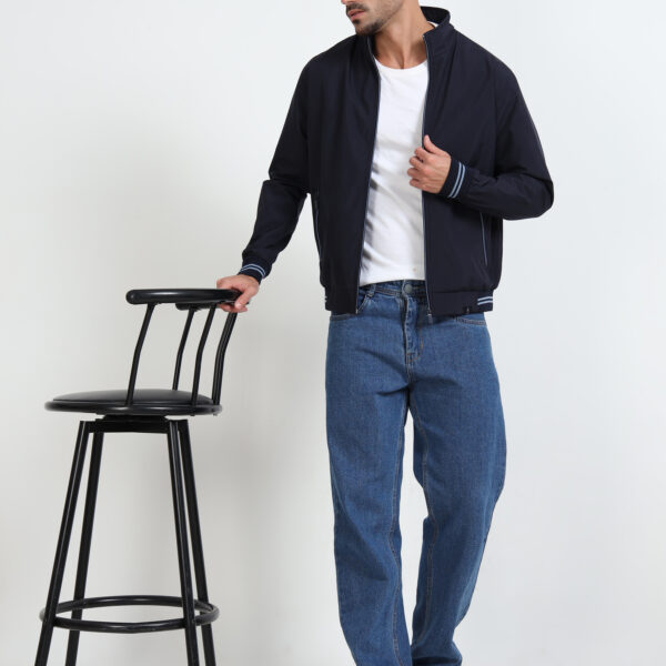 Casual Jacket – Navy Blue