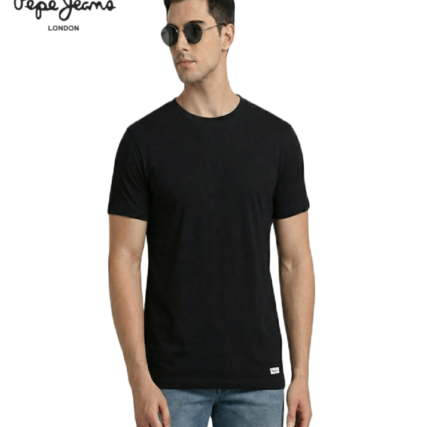 Round Neck T-shirt Black