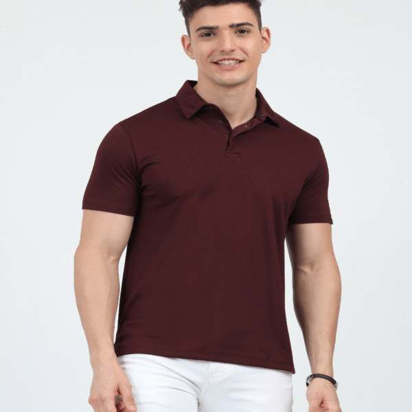 Signature Polo - Maroon