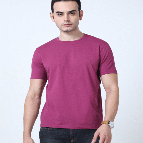 Signature Round Neck - Magenta