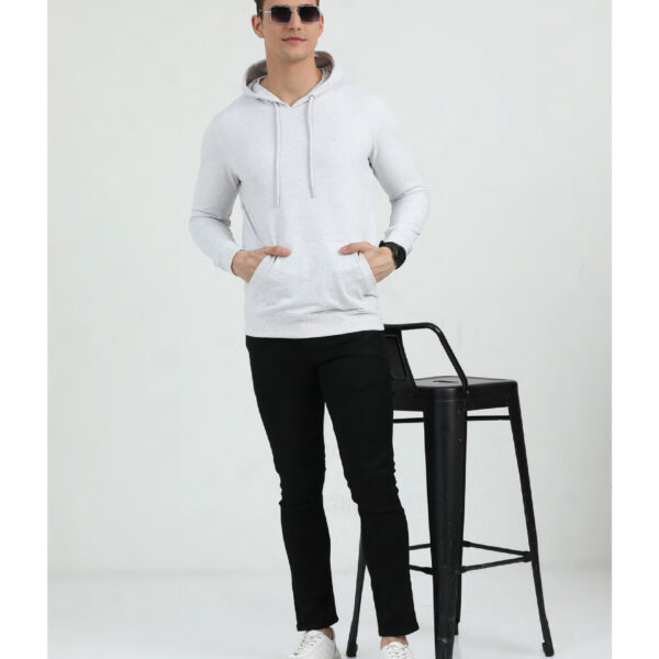 Caslay Zipper Hoodie(Recycled) White
