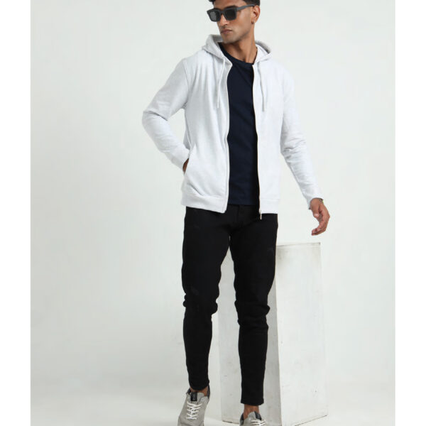 Caslay Zipper White