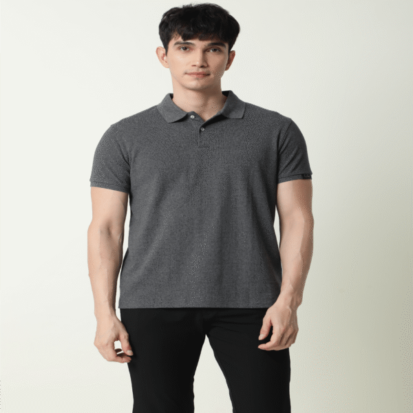 Grey Polo - Polyster