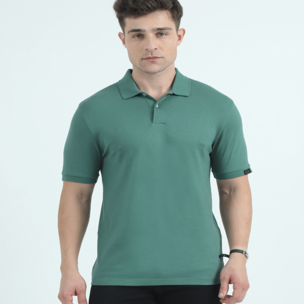 Premium Polo - Apple Green