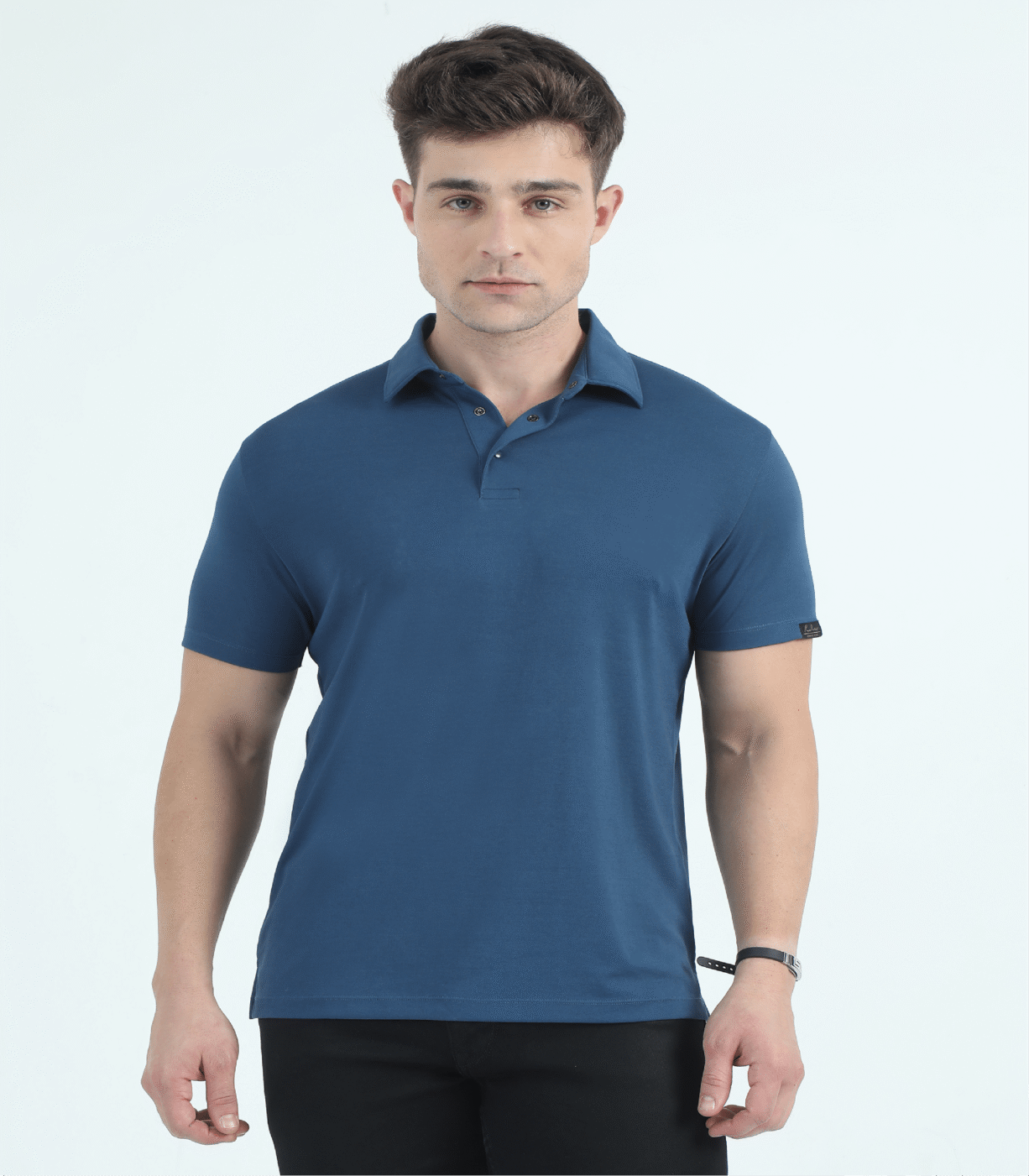 Signature Polo - Teal Blue