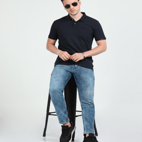 Premium Polo - Navy Blue