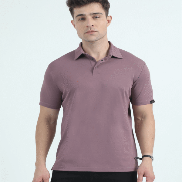 Signature Polo - Plum