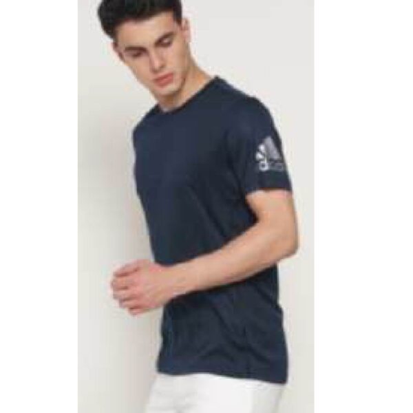 Round Neck T-shirt Navy Blue
