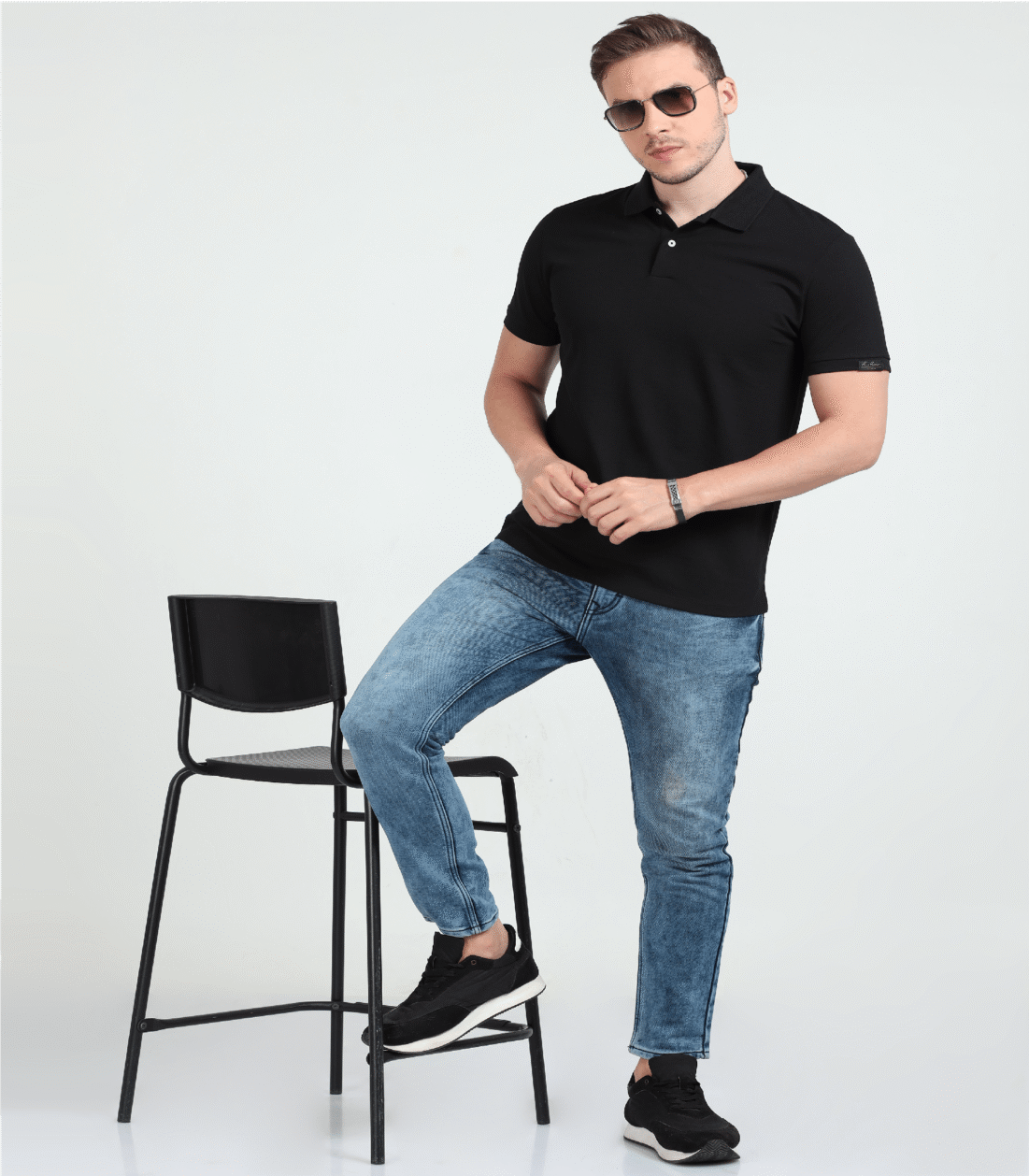 Premium Polo - Black